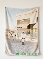 Prada Throw Blankets